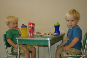 Breakfast with the boys