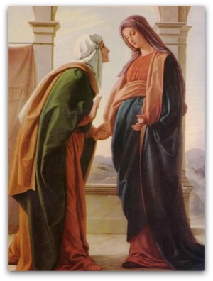 visitation of Elizabeth by the Virgin Mary 