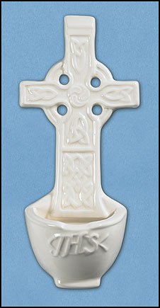 holy water font