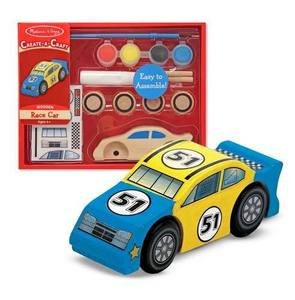 Melissa and Doug decorate your own race car