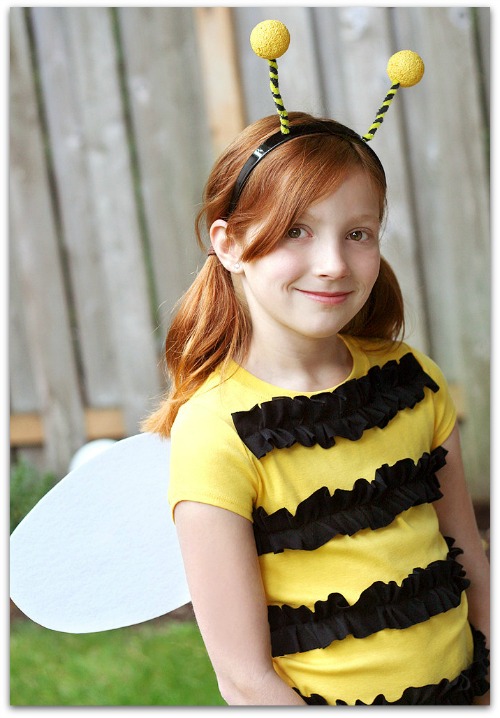 easy bumblebee costume 