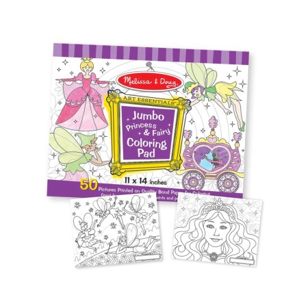 fairy coloring pad