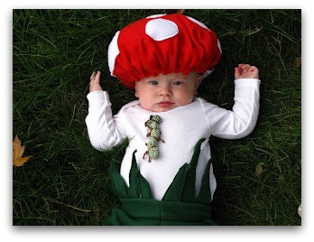 DIY Mushroom costume 