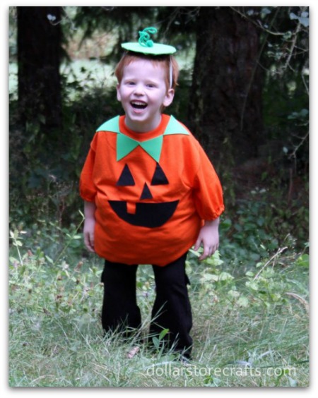 pumpkin costume diy