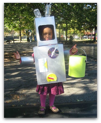 DIY robot costume