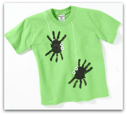 DIY spider shirt 