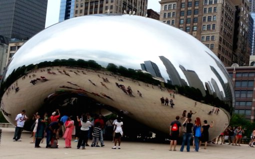 Cloud Gate the bean 