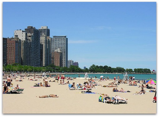 Lake Michigan Beach Chicago