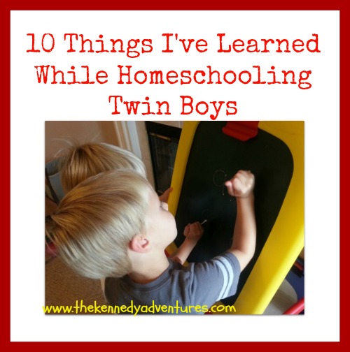 homeschooling twin boys
