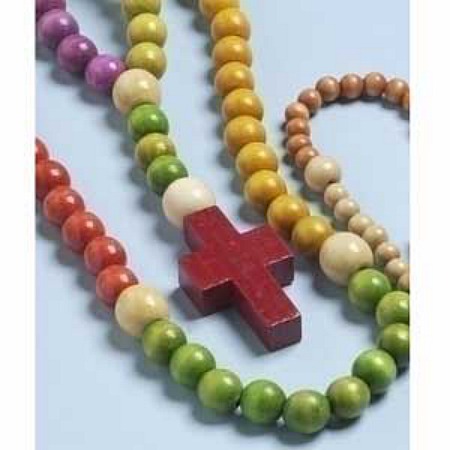 wooden rosary