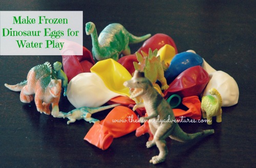 frozen dinosaur eggs for water play