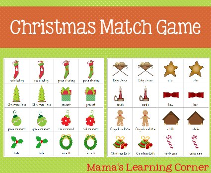 Christmas Match Game 