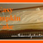 easy pumpkin cake