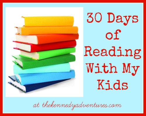 30 days of reading with children