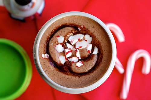 chocolate peppermint smoothie