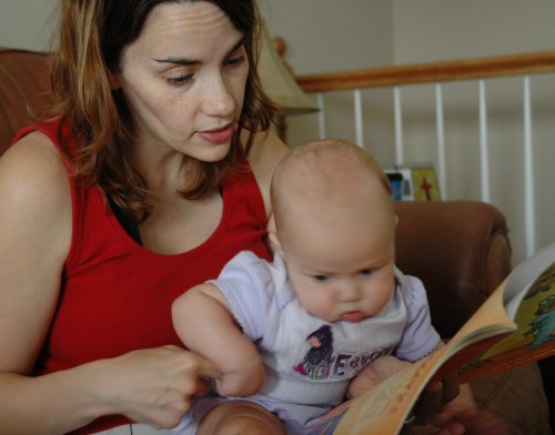 reading with babies and toddlers 