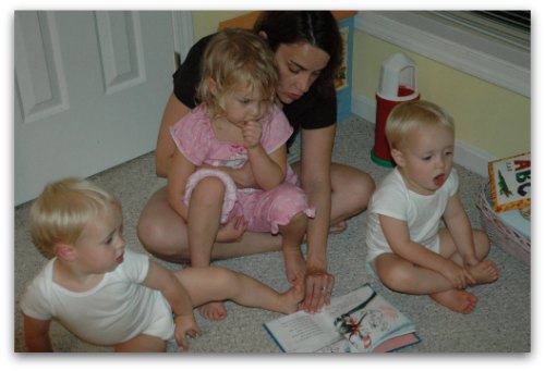 reading with the littles