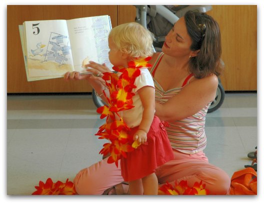 storytime at the library