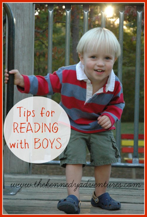 tips for reading with boys