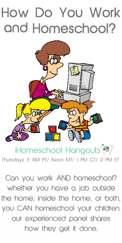 working and homeschooling 