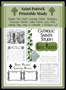 Saint Patrick Printable