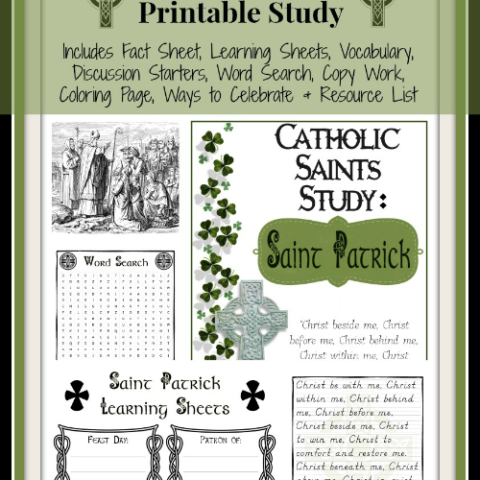 Saint Patrick Printable