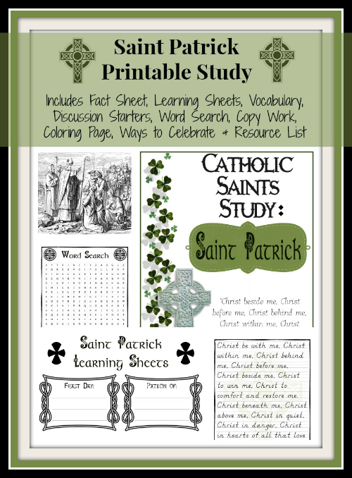 Saint Patrick Printable 