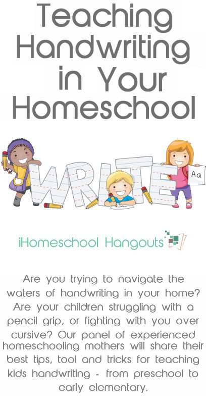 Teaching Handwriting in Your Homeschool