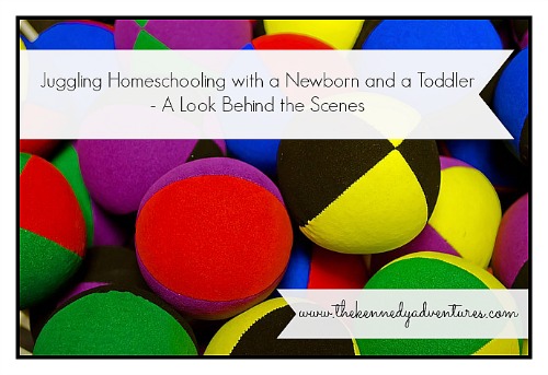 juggling homeschooling