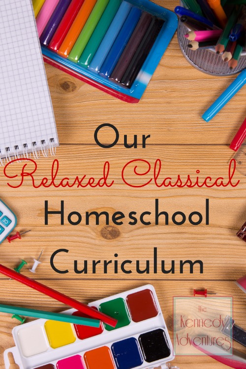 relaxed classical Christian curriculum