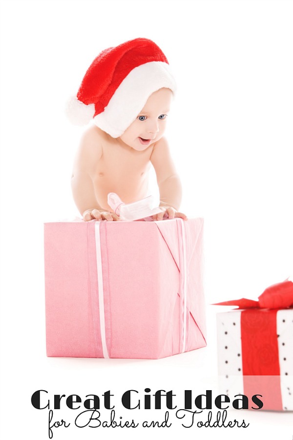 great gift ideas for babies and toddlers -- over 40 ideas to get you started!