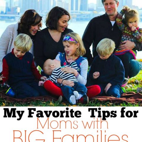 tips for moms with big families
