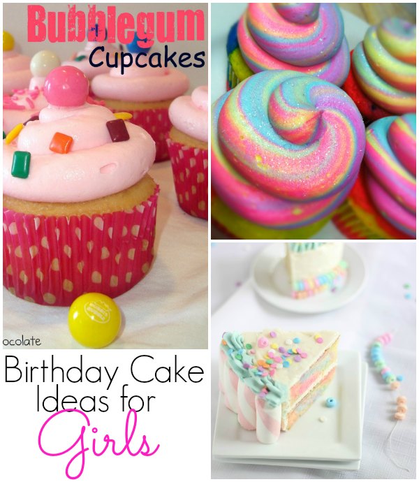 birthday cake ideas for girls 