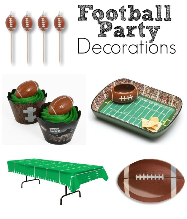 football party decorations