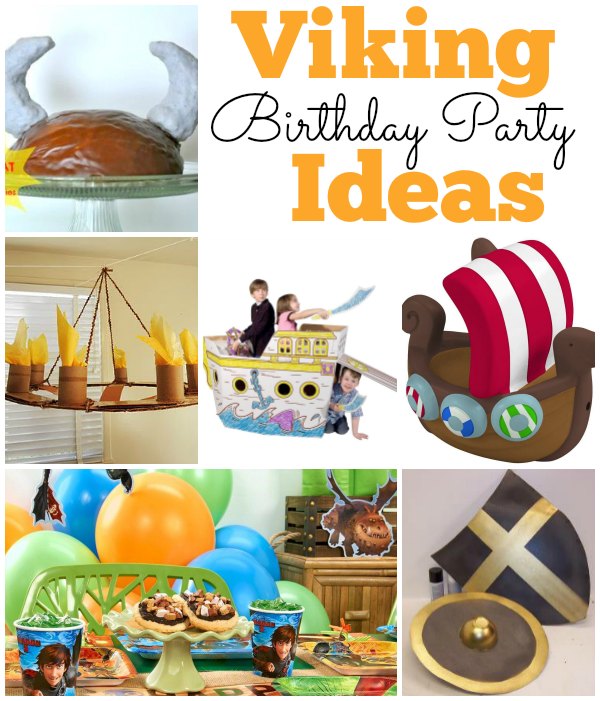 Viking Birthday Party Ideas for Boys - The Kennedy Adventures!