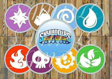 Skylanders party decor 