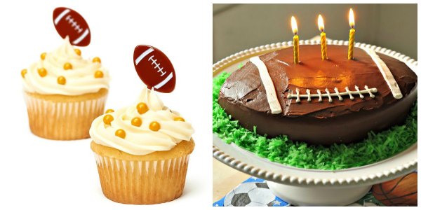 football party cake ideas