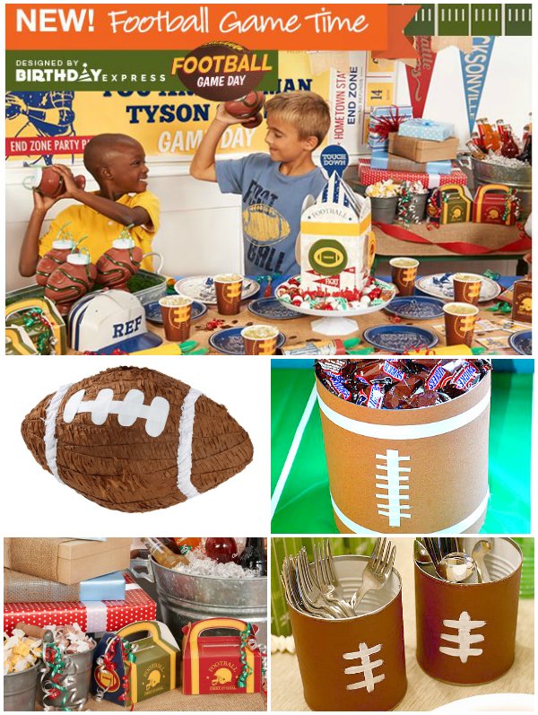 football party decor ideas