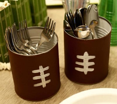 football birthday party decor