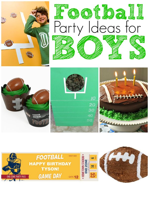 football party ideas for boys