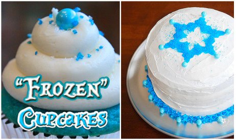frozen inspired birthday cakes