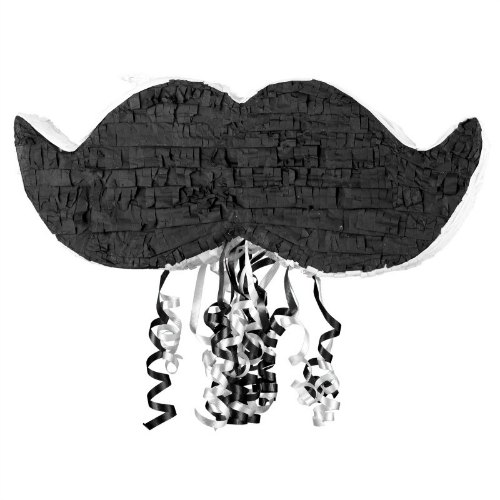 mustache pinata