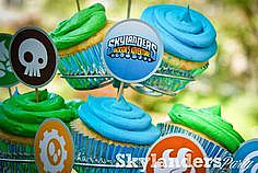 skylanders cupcakes