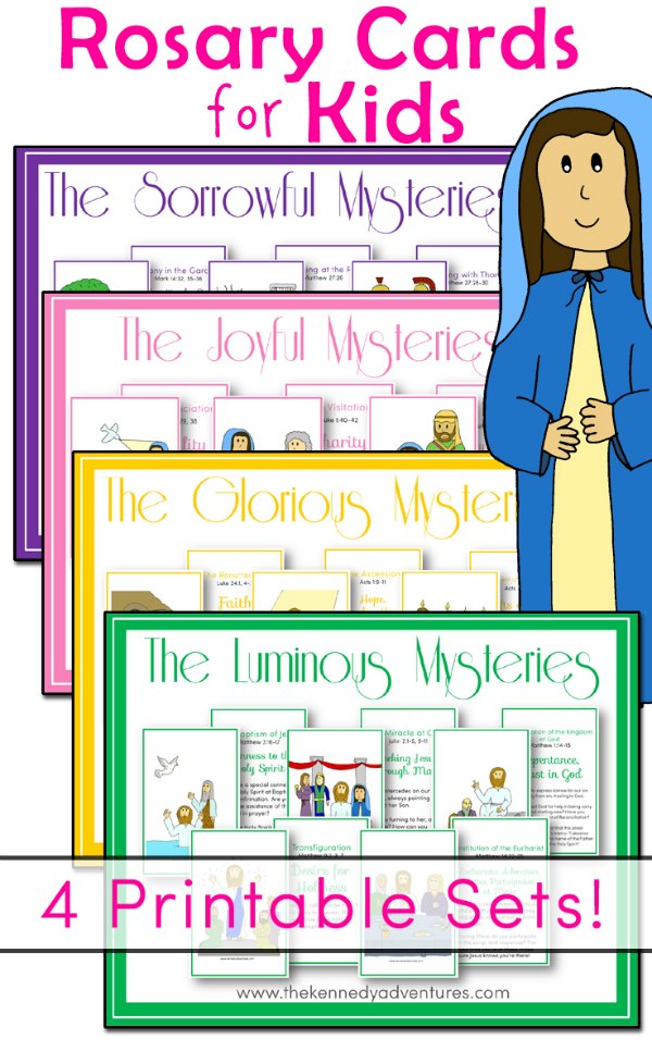 mysteries of the rosary printable