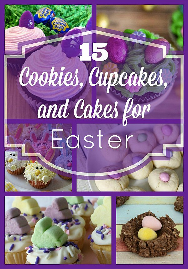 Easter cakes and cupcakes