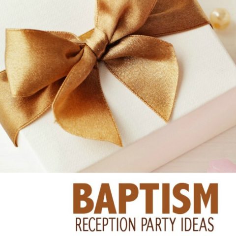 baptism reception party ideas