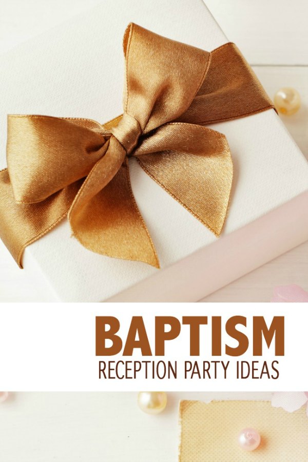 Baptism Ideas For Reception