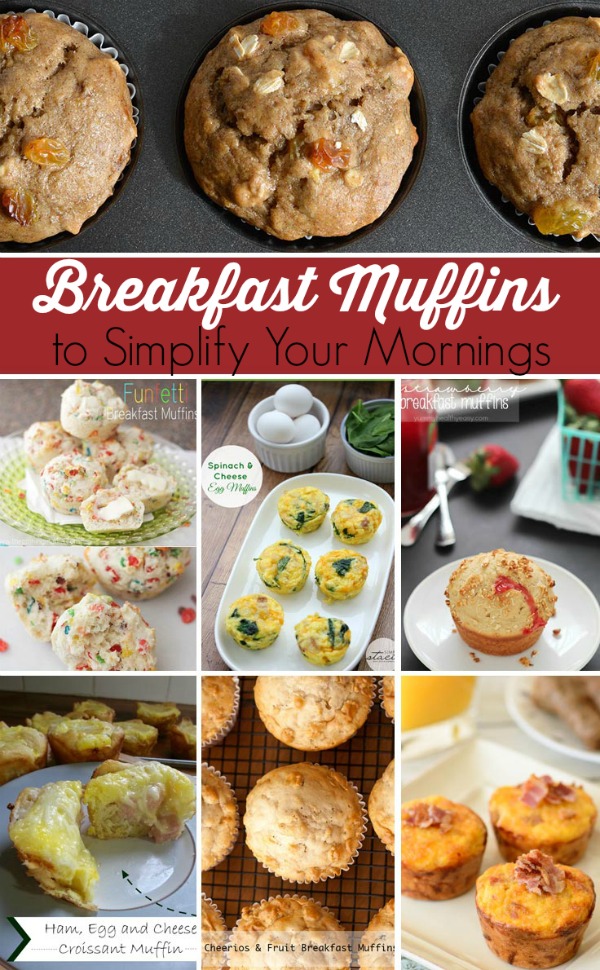 breakfast muffin recipes for easier mornings