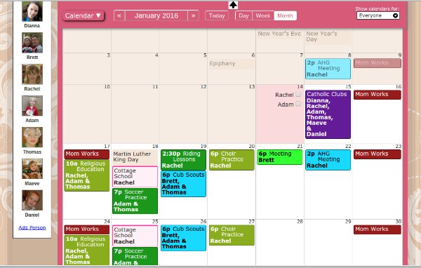 calendar planners online