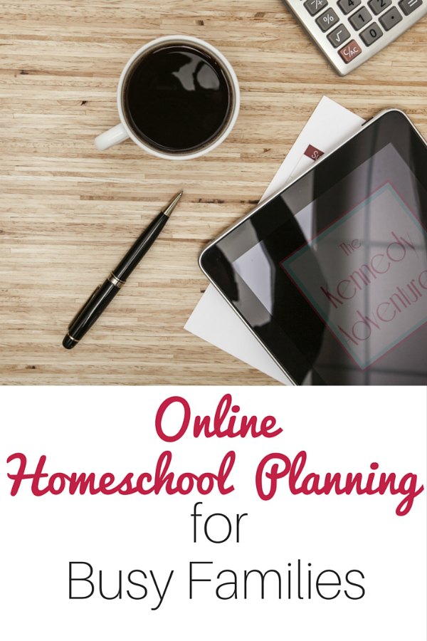 online homeschool planner 